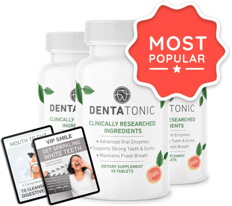 denta tonic 3 bottles