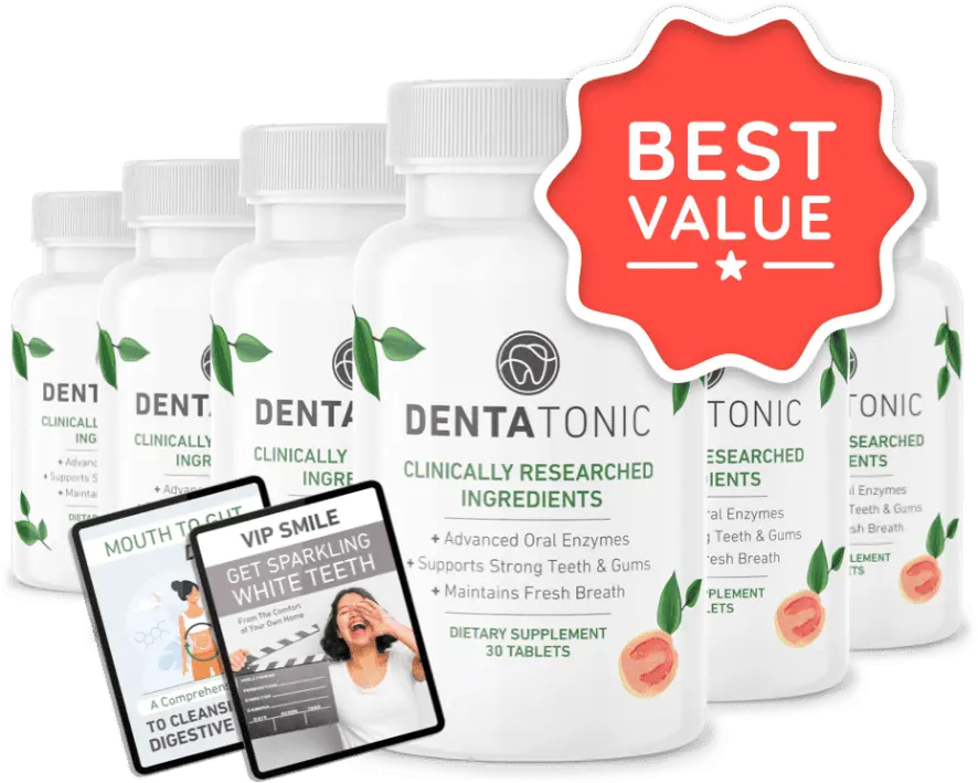 denta tonic 6 bottles